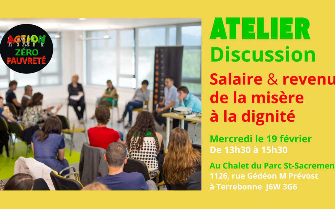 Atelier-discussion du 19 février 2025